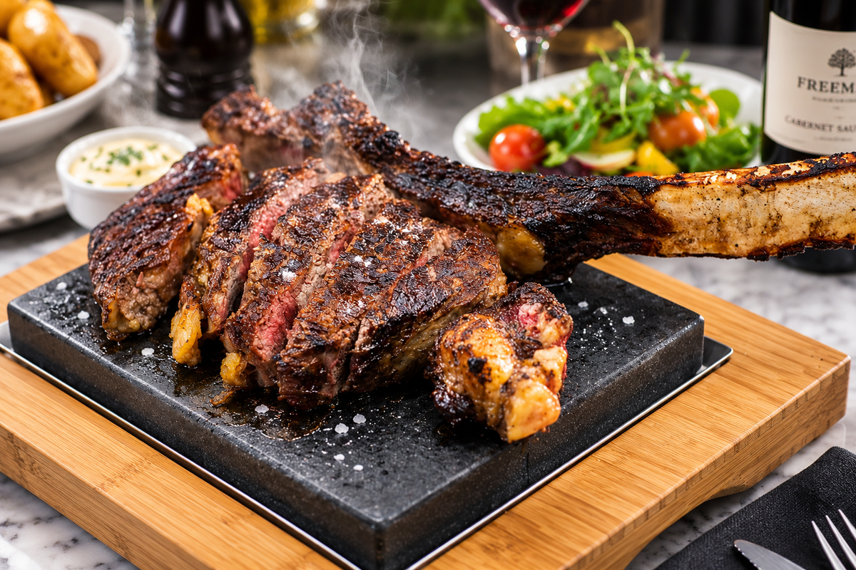 La piastra per bistecche sfrigolanti SteakStones