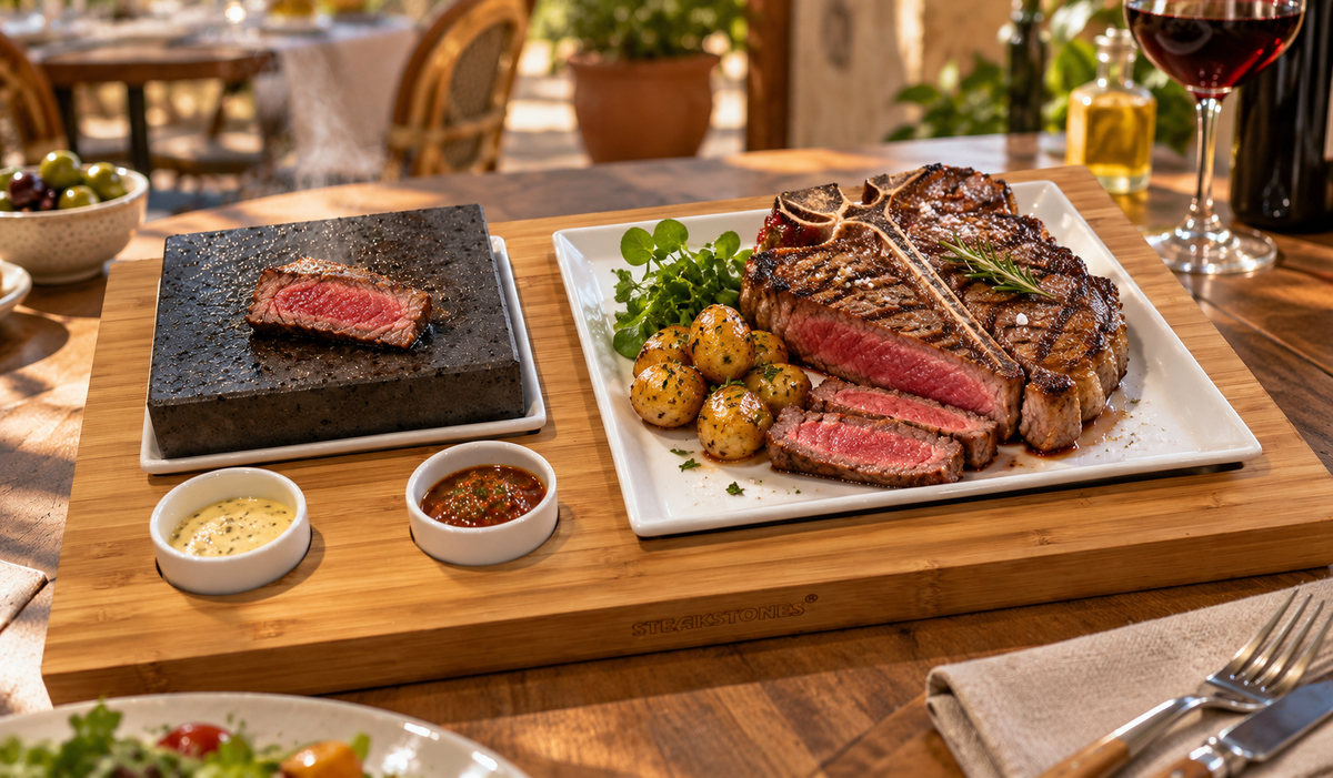 Zestaw do wykańczania steków SteakStones