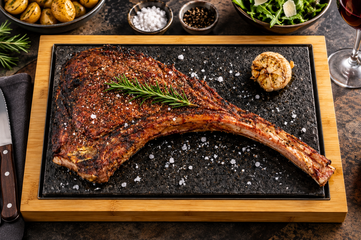 SteakStones delningsplatta för biff
