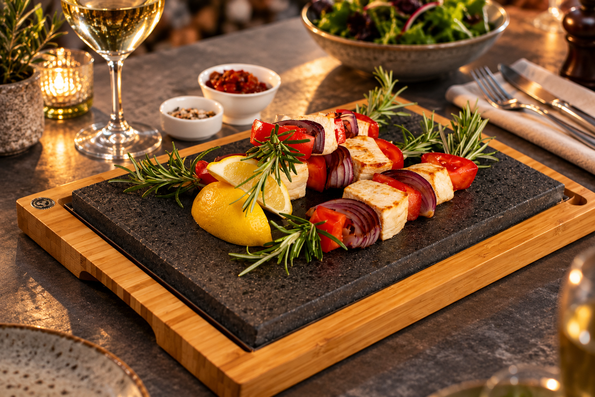 SteakStones delningsplatta för biff