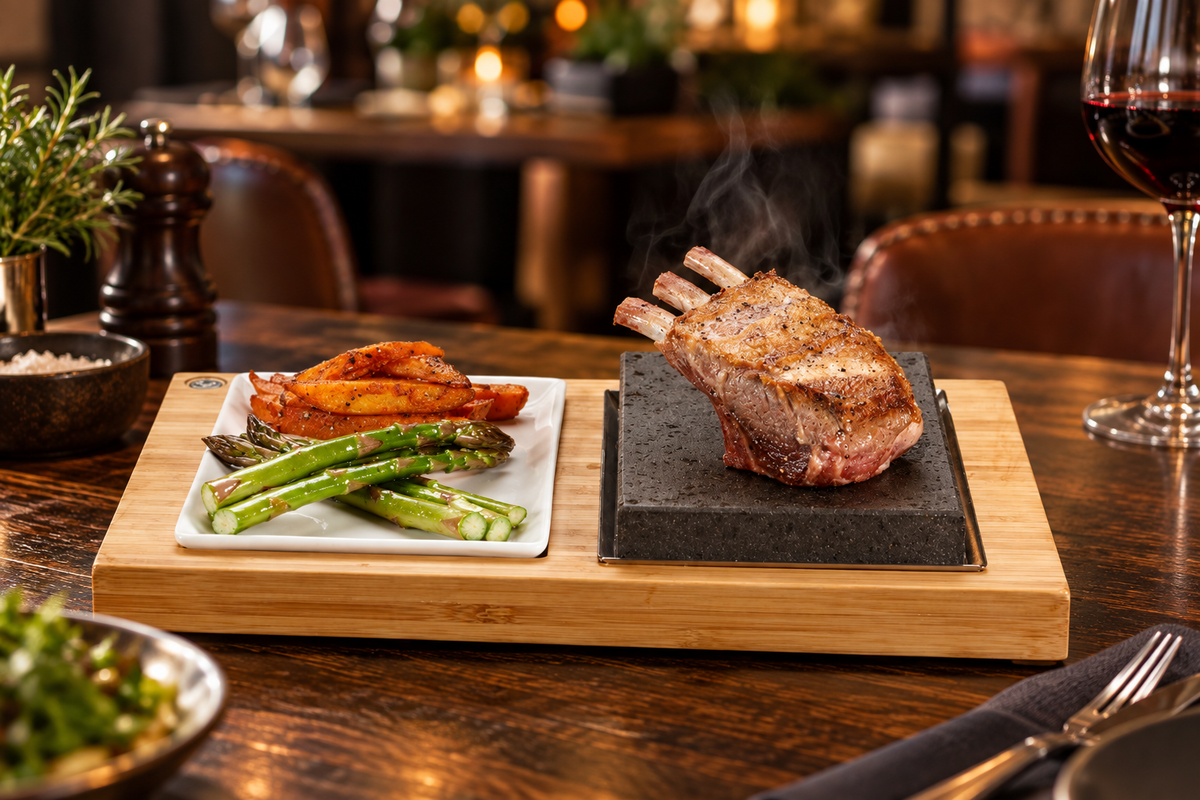 Set SteakStones per Bistecca e Contorni