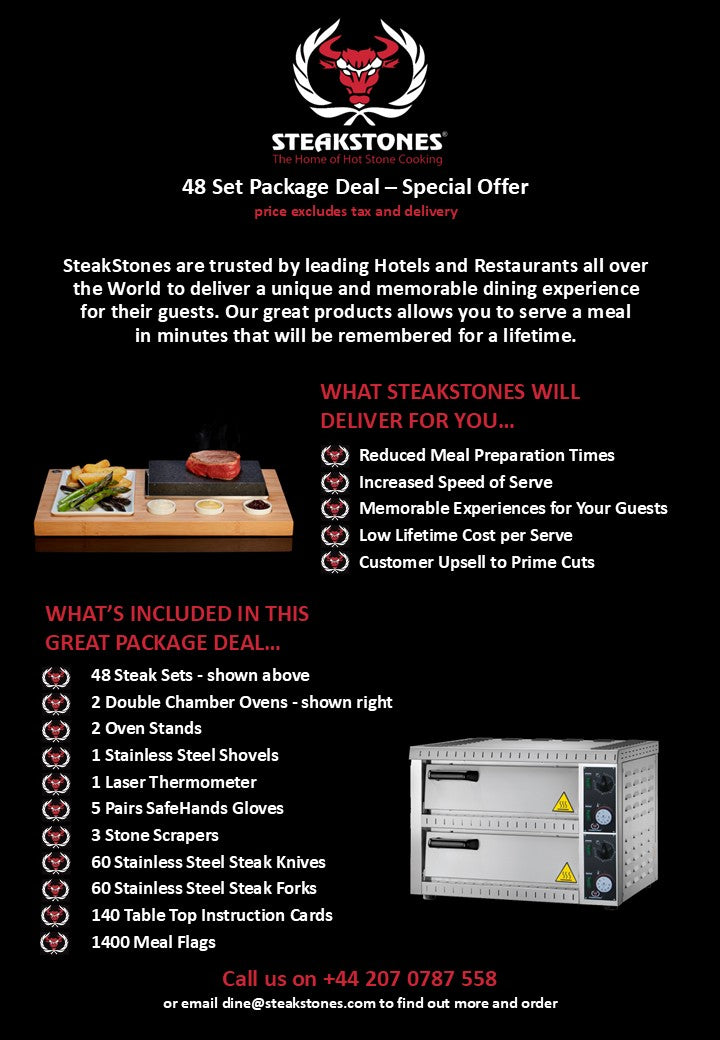 Restaurant Package Deal - 48 Set Package
