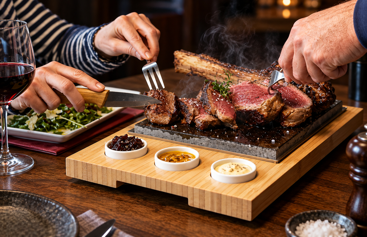 Set Tagliere di Carne e Salse